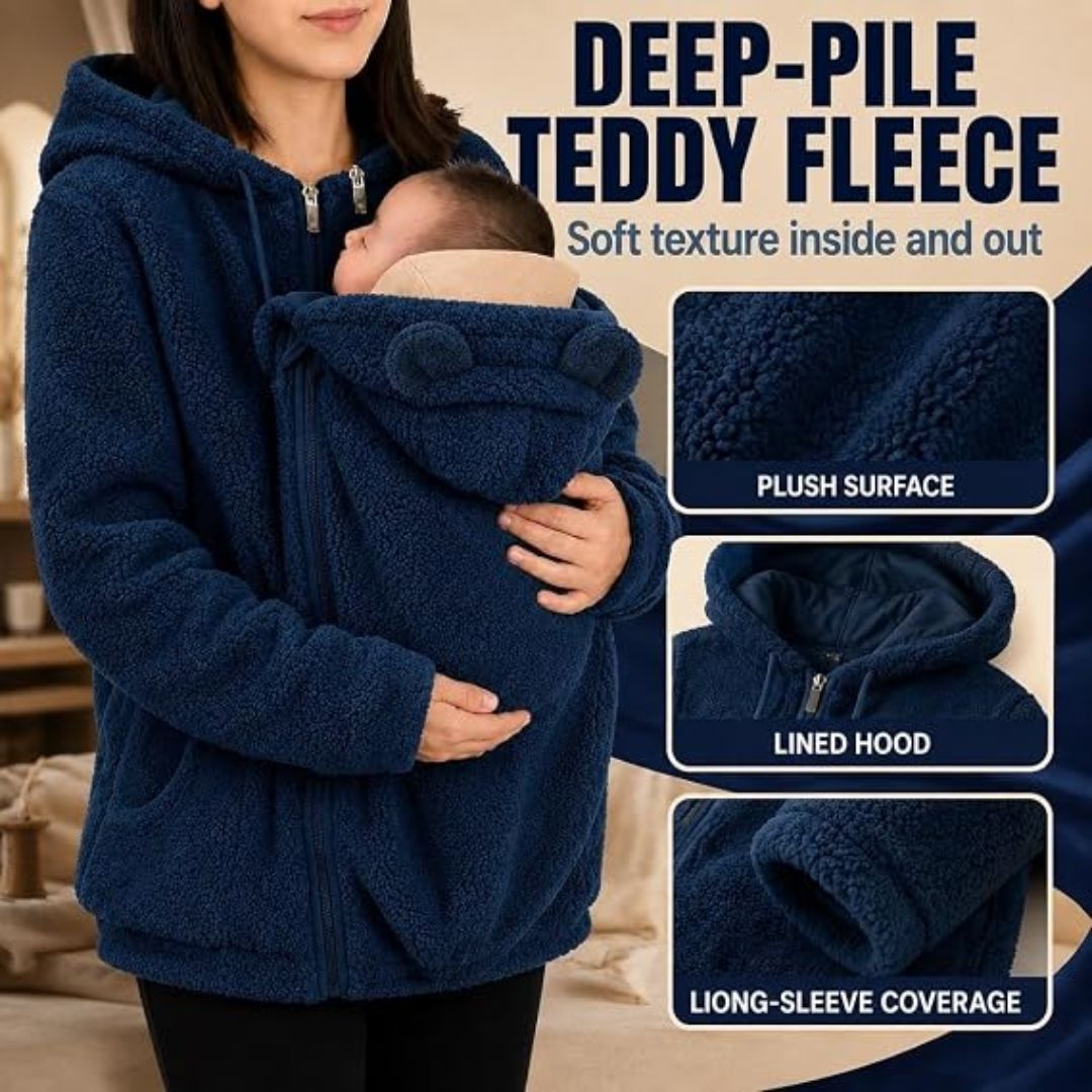 Babywearing Fleece Hoodie