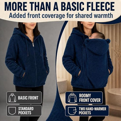 Babywearing Fleece Hoodie